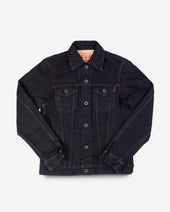 14oz Selvedge Denim Modified Type III Jacket - Indigo Overdyed Black