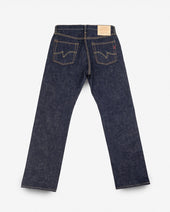 18oz Vintage Selvedge Denim Relaxed Tapered Cut Jeans - Indigo