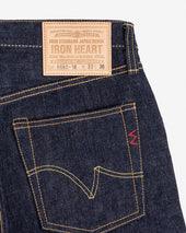 18oz Vintage Selvedge Denim Relaxed Tapered Cut Jeans - Indigo