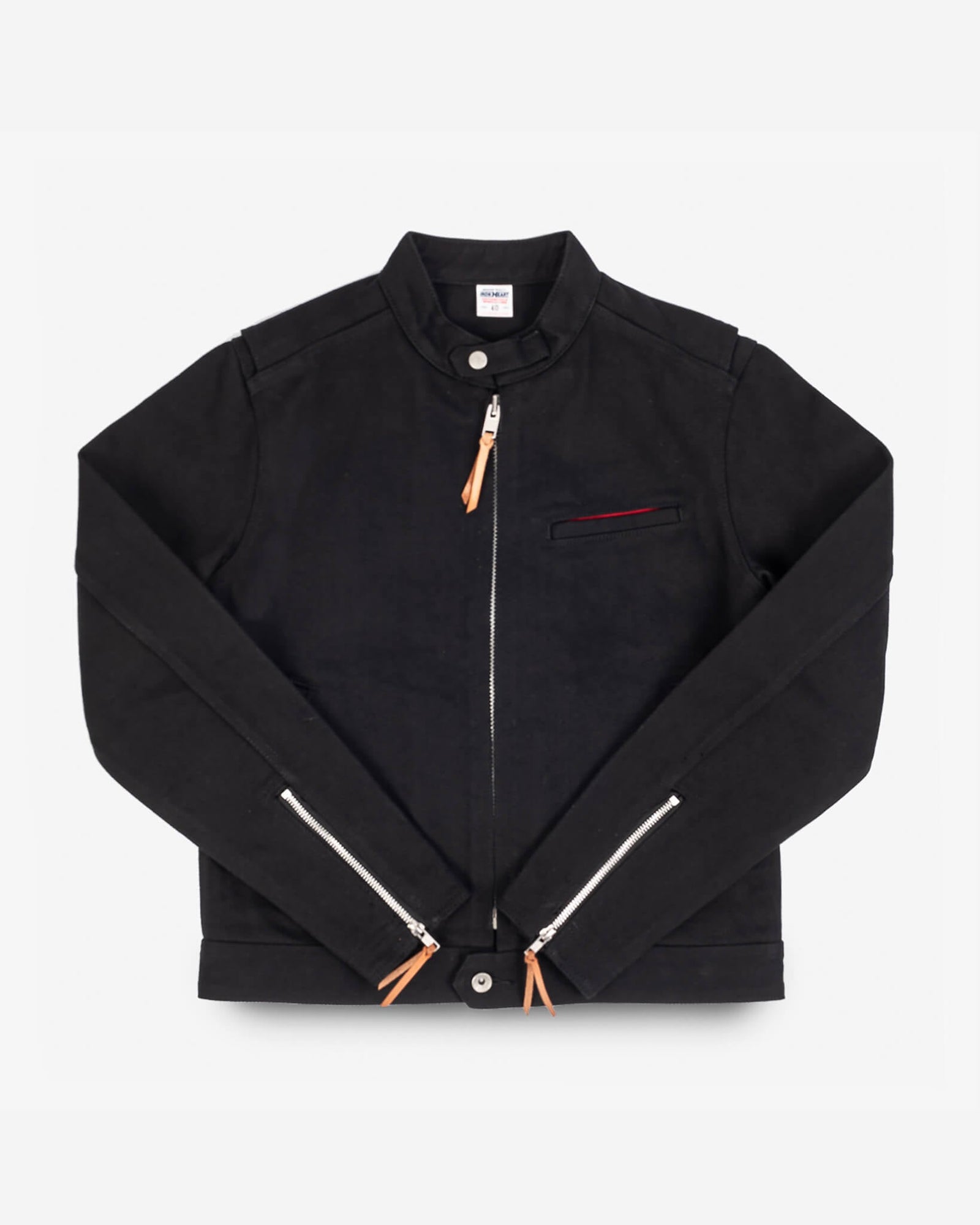 21oz Denim Rider's Jacket - Superblack Non-Fade