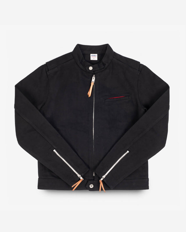 21oz Denim Rider's Jacket - Superblack Non-Fade