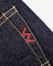 14oz Selvedge Denim Relaxed Tapered Cut Jeans - Indigo
