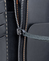 Medium Shell Cordovan Wallet - Navy