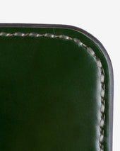 Medium Shell Cordovan Wallet - Green