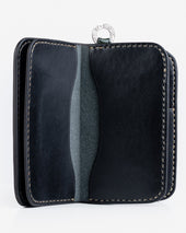 Medium Shell Cordovan Wallet - Green
