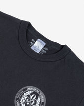 OGL 6.2oz Ringspun T-shirt - Silkscreen Printed 'Fly Me To The Moon' - Charcoal