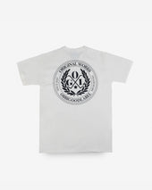 OGL 6.2oz Ringspun T-shirt - Silkscreen Printed 'OGL Logo' - Cream
