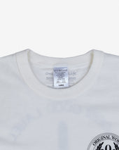OGL 6.2oz Ringspun T-shirt - Silkscreen Printed 'Fly Me To The Moon' - Cream