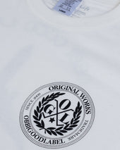 OGL 6.2oz Ringspun T-shirt - Silkscreen Printed 'Fly Me To The Moon' - Cream