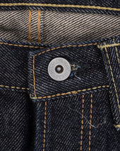 21oz Selvedge Denim Relaxed Tapered Cut Jeans - Indigo