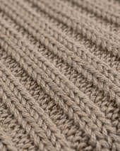 Decka Cased Heavyweight Plain Socks - Beige