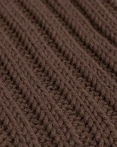 Decka Cased Heavyweight Plain Socks - Brown