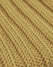 Decka Cased Heavyweight Plain Socks - Yellow