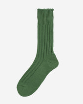 Decka Cased Heavyweight Plain Socks - Green