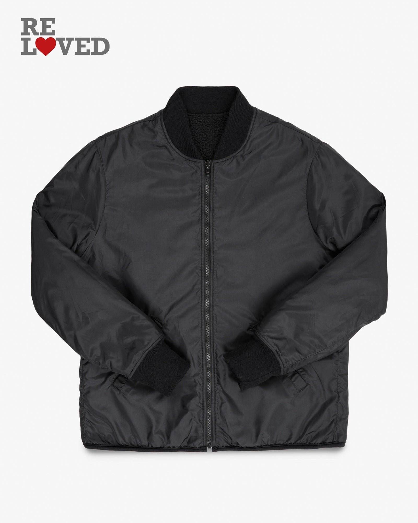 Reversible Fleece Jacket Size Large