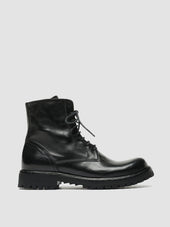 IKONIC 001 - Black Leather Boots