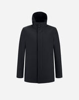 TRENCH COAT IN NEW CASHMERE AND CHANGING NYLON