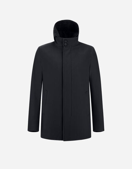Trench Coat In New Cashmere And Changing Nylon