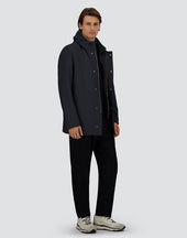 Trench Coat In New Cashmere And Changing Nylon