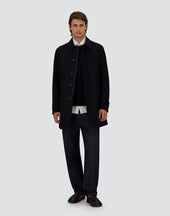 Raincoat In Light Woolen Effect