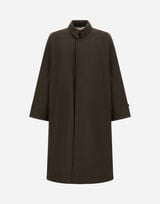 COAT IN SLUB COTTON TWILL