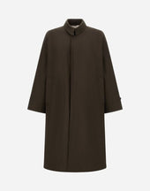 Coat In Slub Cotton Twill