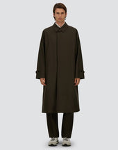 Coat In Slub Cotton Twill