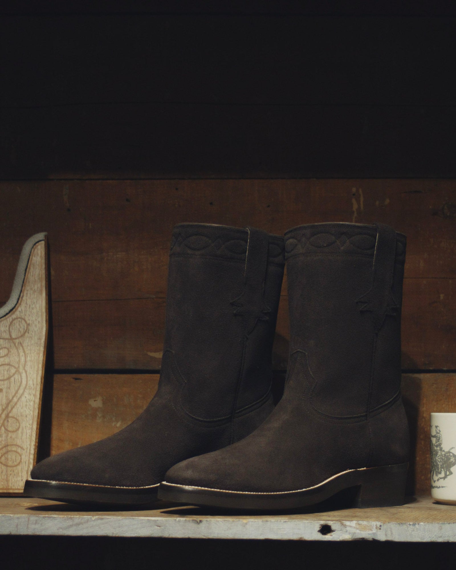 Suede Roper Boots