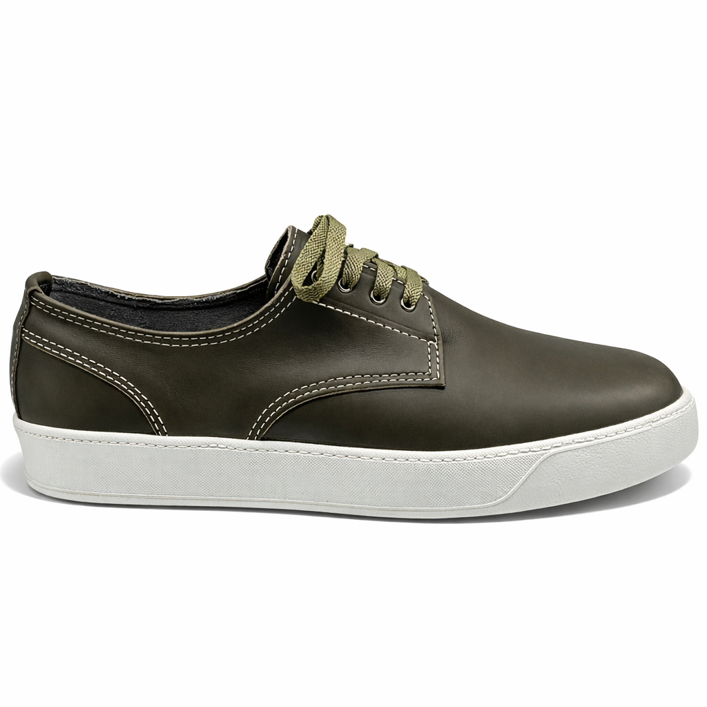 LE Men's Danny Lace - Horween Dark Olive