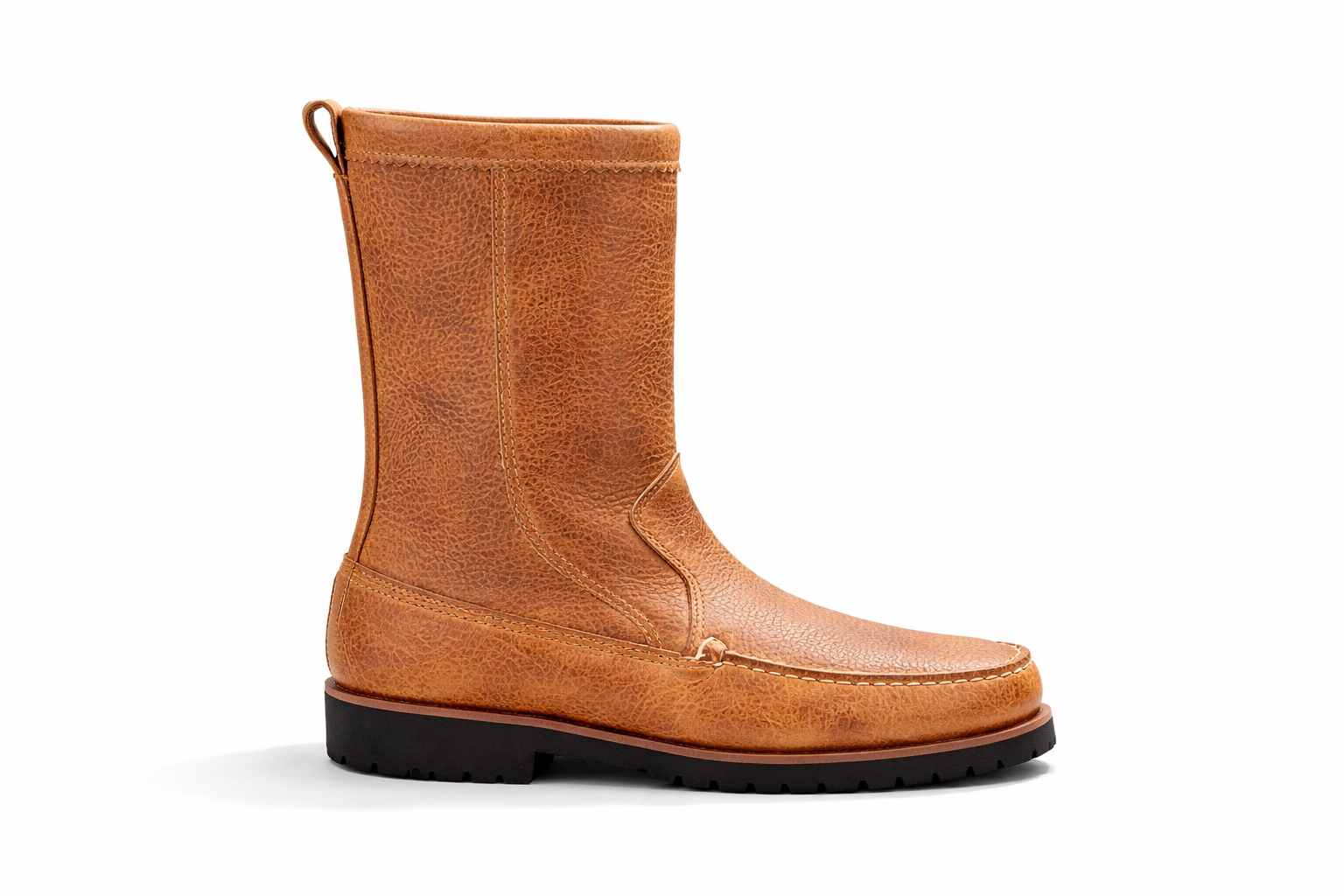 Men's Falmouth Pull On Boot - Grizzly Peanut