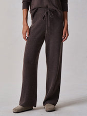 Lounge Wool Wide Leg Pant