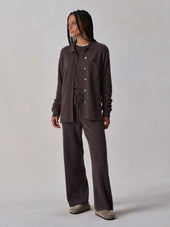 Lounge Wool Wide Leg Pant