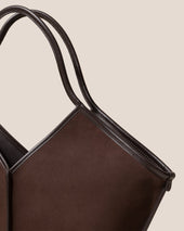 Calella Suede Calf Suede Tote Bag