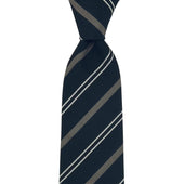 Granadine tie unlined – Striped - Bigi Ties