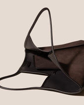 Calella Suede Calf Suede Tote Bag