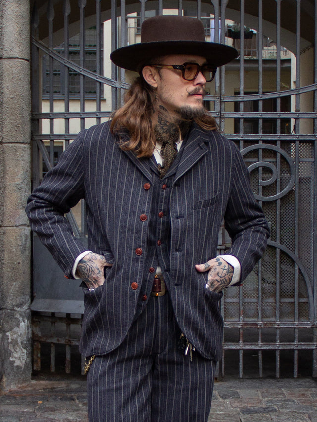 Prequel, J1012 Traditional Reborn Jacket, Stripe