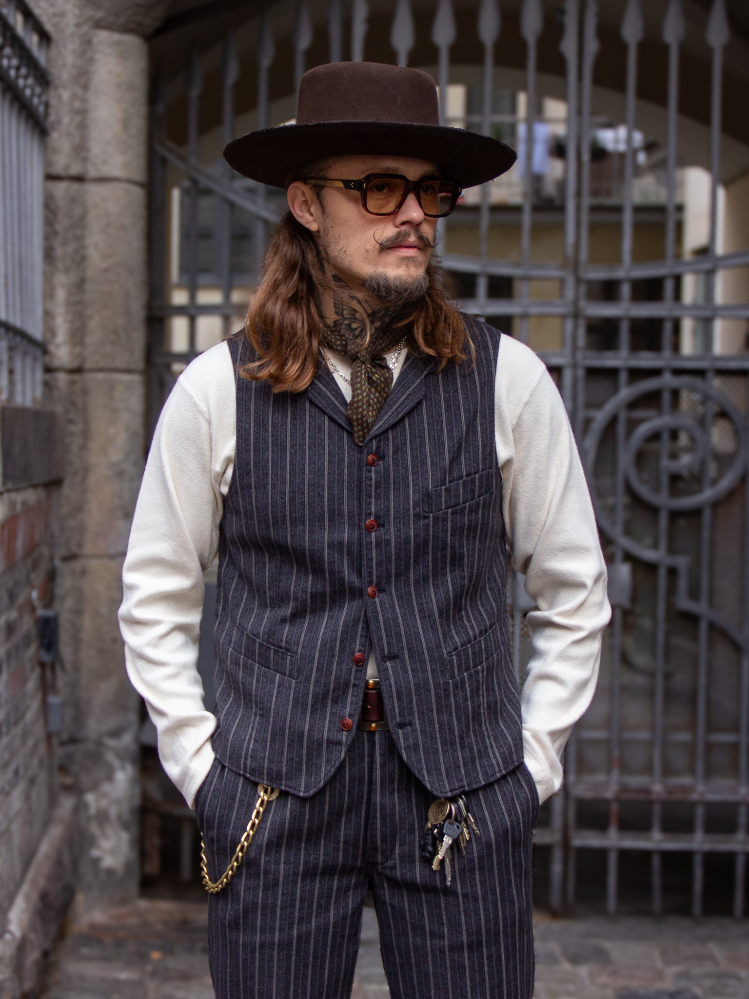 Prequel J1011 Traditional Reborn Gilet Stripe