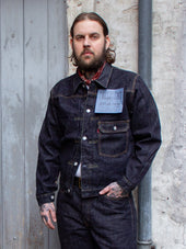 Fullcount, Type 1 2107XX Denim Jacket, Heavy oz. One Wash