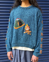 Piper Knit Jumper Happy Camper