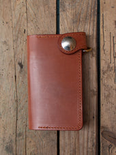 Ondura, Concho Biker Wallet, Brown