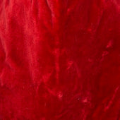 Velvet Espadrilles In Dark Red