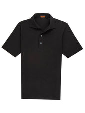 Short Sleeve One Piece Collar Polo Davis Fit