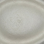 Wide Brimmed Straw Hat In Natural And Pink