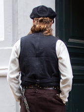 Belafonte Ragtime Service Vest Worn Wool Yarn 29 3