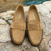Pinch Penny Moc - Olive Mohave