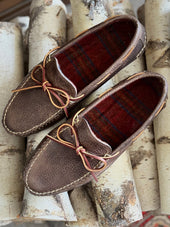 Harrington Slipper - Dark Brown Buckaroo