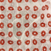 Cashmere And Silk Geometric Provence Neckerchief In
