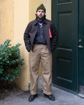 Fullcount 1201 20 U S Army Chino 41 Brown Beige