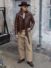 Aero Leather Clothing Hooch Hauler Seal Vicenza