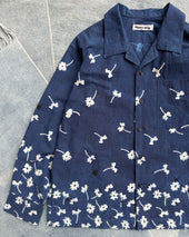Greetings Shirt Ls Falling Daisy